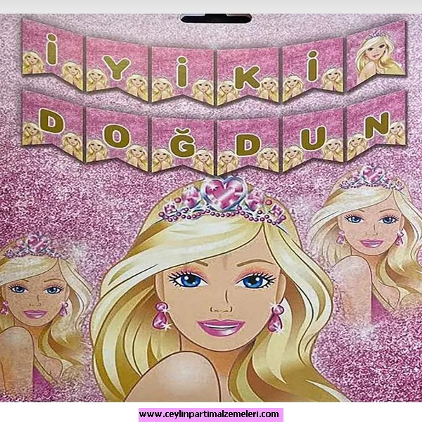 Barbie Temalı Banner